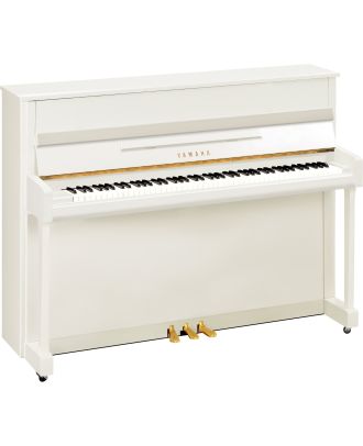 Yamaha B2 Klavier weiss, Ansicht: schräg frontal