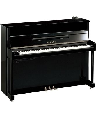 Yamaha B2 SC3 Silent Klavier Schwarz Chrom, Ansicht: schräg frontal