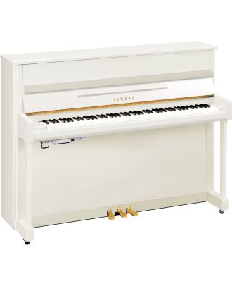 Yamaha B2 SC3 Silent Klavier Weiß, inkl. Klavierbank