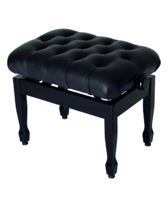 Klavierbank original Burghardt 105 Capitone SE - Lederpolster