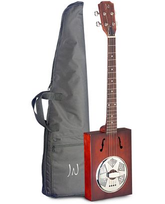 Resonator Zigarrenkiste-Akustikgitarre mit 4 Saiten, Cigar Box