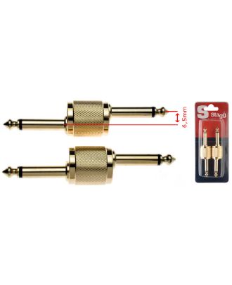 2x Klinke/Klink haken adapter im blister - Steckverbindere im formen gebaut