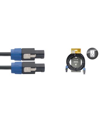 Lautsprecherkabel: 6 Meter - SpeakON / SpeakON, 4-Pin, 2 angeschl.