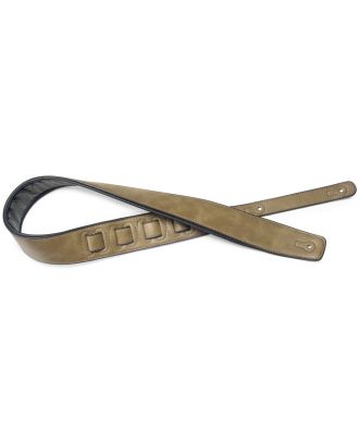GItarrengurt, copper, Lederimitat