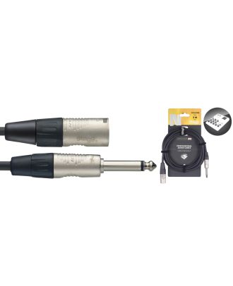 3M/10FT AUDIO CBL PLG-XLRm DLX