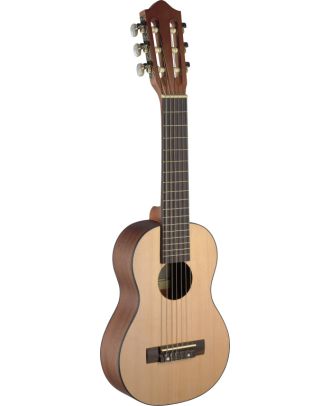 6 - Saiten Ukulele - Wandergitarre mit Fichtendecke