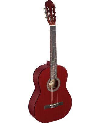 4/4 Klassik-Gitarre rot matt