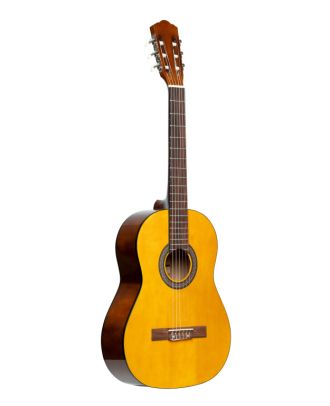 4/4 klassische Gitarre mit Lindendecke, naturfarben