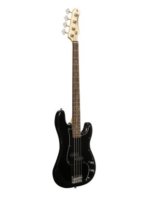 E-Bass schwarz Natur, SBP-30