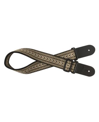 Gitarrengurt aus gewebter Baumwolle mit Sparrenmuster