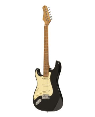 E-Gitarre 55 Serie mit massivem Paulowniakorpus, Linkshändermodell