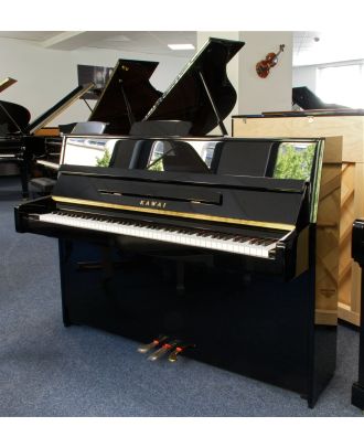 Kawai K15 Klavier schwarz, 5 J. Garantie, Mietrückläufer