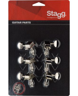 6x1 Kluson Mechaniken für E-Gitarre