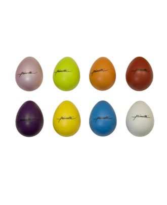 8 Stück Egg shaker, Rasselei, 8 verschiedene Farben