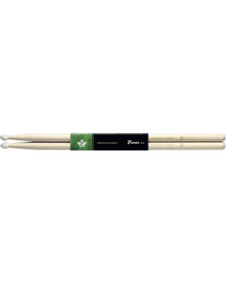 Hickory Sticks, 5BN - Nylontip, 1 Paar Drumsticks, Schlagzeugstöcke