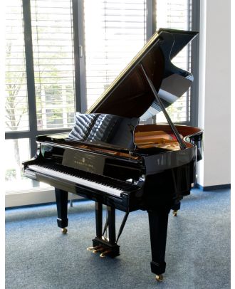 Steinway & Sons Flügel Modell M-170 gebraucht, schwarz Hochglanz