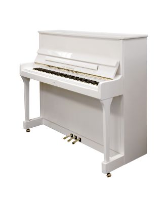 Wilhelm Steinberg Klavier S125 weiss Hochglanz
